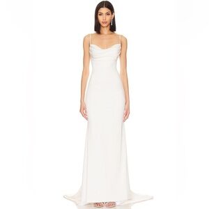 Katie May Off White Gown